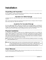 Preview for 15 page of Vicon V1305R-DC Installation & Operation Manual