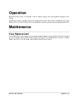 Preview for 35 page of Vicon V1305R-DC Installation & Operation Manual