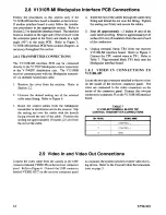 Preview for 14 page of Vicon V1310B Instructions For Installation Manual