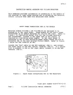 Preview for 19 page of Vicon V1310B Instructions For Installation Manual