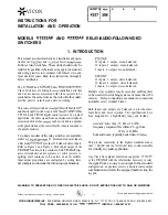 Vicon V1332AF Instructions For Installation And Operation Manual preview