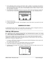 Preview for 34 page of Vicon V1400X-DVC-3 Instruction Manual