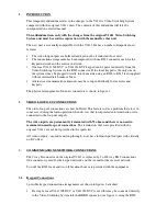 Preview for 3 page of Vicon V1411A - ADDENDUM Installation & Operation Manual