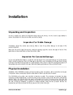 Preview for 11 page of Vicon V4300QS Installation & Operation Manual