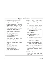 Preview for 4 page of Vicon V5.7-34.2AC Instructions For Installation And Operation Manual