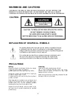 Предварительный просмотр 2 страницы Vicon V660B-312IR Installation And Operation Manual