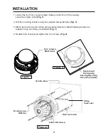 Предварительный просмотр 7 страницы Vicon V660B-488IR Installation And Operation Manual