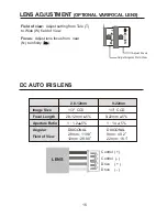 Предварительный просмотр 20 страницы Vicon V660B-488IR Installation And Operation Manual