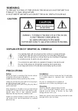 Preview for 2 page of Vicon V662-D Installation And Operation Manual