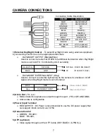 Предварительный просмотр 7 страницы Vicon V662V-312D Installation And Operation Manual