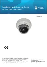 Vicon V672D Installation And Operation Manual предпросмотр