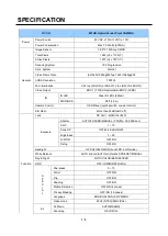 Preview for 19 page of Vicon V672V Installation And Operation Manual