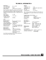 Preview for 9 page of Vicon V702R-R Installation And Operation Manual