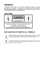 Предварительный просмотр 2 страницы Vicon V8360W Series User Manual