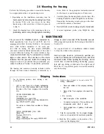 Preview for 10 page of Vicon V8650H-18 Instructions For Installation And Operation Manual