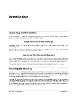 Preview for 11 page of Vicon V9315H Series Installation & Operation Manual