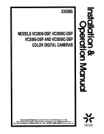 Vicon VC-3000-DSP Installation & Operation Manual предпросмотр