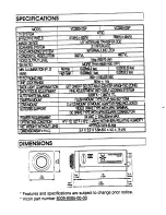 Предварительный просмотр 17 страницы Vicon VC-3000-DSP Installation & Operation Manual