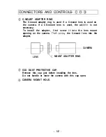 Предварительный просмотр 13 страницы Vicon VC2500-DSP Installating And Operation Manual