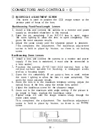 Preview for 14 page of Vicon VC2500-DSP Installating And Operation Manual