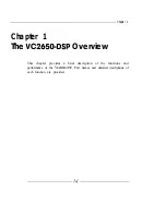 Предварительный просмотр 13 страницы Vicon VC2650-DSP Installation And Operation Manual