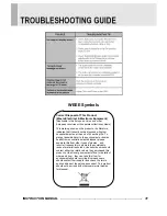 Preview for 33 page of Vicon VM-608LCD Installation And Operation Manual