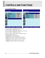 Preview for 22 page of Vicon VM-622LCD Installation & Operation Manual