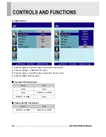 Preview for 24 page of Vicon VM-622LCD Installation & Operation Manual