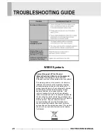 Preview for 48 page of Vicon VM-622LCD Installation & Operation Manual