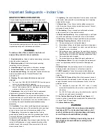 Preview for 2 page of Vicon VN-DECODER-2V8 Installation Manual