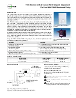 Предварительный просмотр 1 страницы Viconics T186 Series Manual