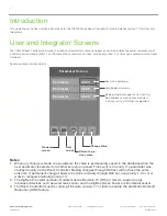 Предварительный просмотр 4 страницы Viconics VT8600 Series User Interface Manual