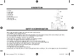 Предварительный просмотр 2 страницы Viconte VC-314 Instruction Manual