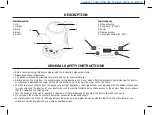 Preview for 2 page of Viconte VC-3230 Instruction Manual