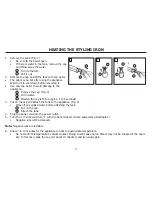 Предварительный просмотр 5 страницы Viconte VC-6724 Operating Instructions Manual