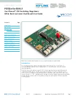 Предварительный просмотр 1 страницы VICOR PI352 series User Manual