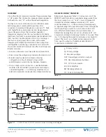 Preview for 3 page of VICOR VI-200 Series Design Manual & Applications Manual