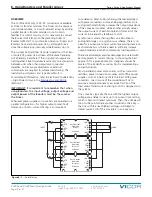 Предварительный просмотр 15 страницы VICOR VI-200 Series Design Manual & Applications Manual