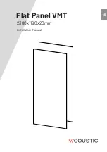 Vicoustic Flat Panel VMT Installation Manual preview