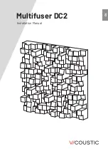 Vicoustic Multifuser DC2 Installation Manual preview