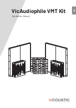 Preview for 1 page of Vicoustic VicAudiophile VMT Kit Installation Manual