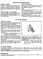 Preview for 4 page of Victa 125 cc Operating Instructions Manual