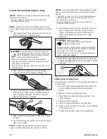 Предварительный просмотр 10 страницы Victa 2500 PSI Operator'S Manual