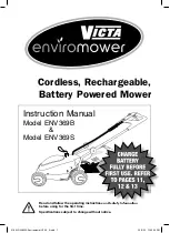 Victa Enviromower ENV369B Instruction Manual preview