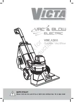 Victa VBE 1500 Manual preview