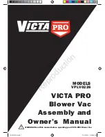 Preview for 1 page of Victa VPLV0226 Assembly And Owner'S Manual