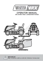 Victa VRX Series Operator'S Manual preview