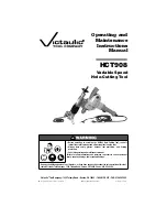 Preview for 1 page of Victaulic HCT908 Operating And Maintenance Instruction Manual