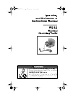 Preview for 1 page of Victaulic VE12 Operating And Maintenance Instruction Manual