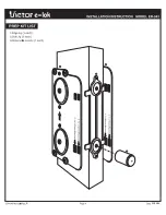 Предварительный просмотр 4 страницы Victor E Lock ER-043 Installation Instructions And User Manual